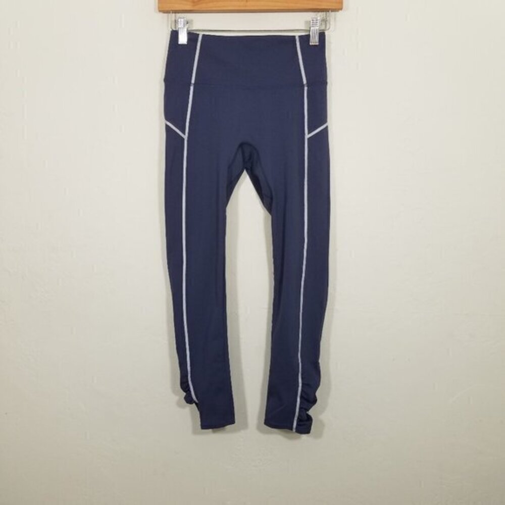 Free People Movement You're a Peach Reflective Leggings Size XS